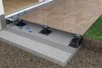 Produktaufbau TerraMaxx TSL auf einer Terrasse Produktaufbau TerraMaxx TSL auf einer Terrasse