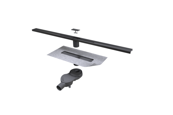 IndorTec FLEXDRAIN-ID in anthrazit