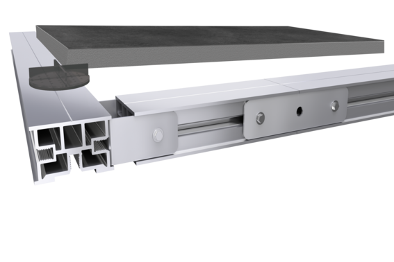 Produktbild TerraMaxx RS Aluminium-Rahmensystem
