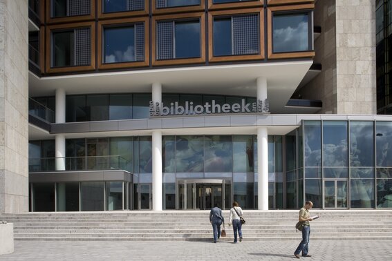 Objektbild Bibliothek Amsterdam | © Verwendung des Fotos nur mit Angabe der Quelle