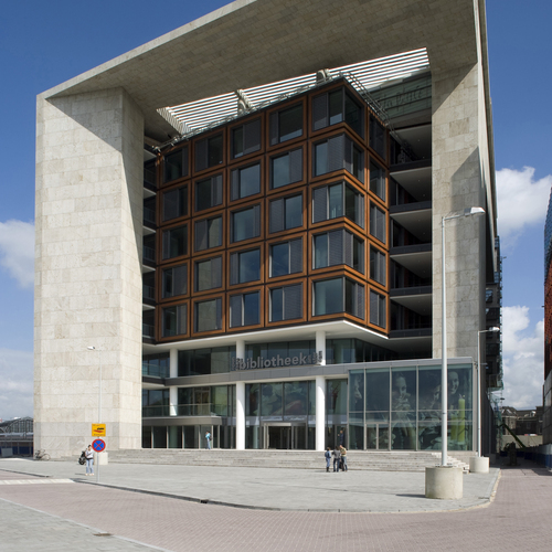 Objektbild Bibliothek Amsterdam | © Verwendung des Fotos nur mit Angabe der Quelle