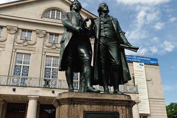 Objektbild Nationaltheater-Weimar | © Abdruck honorarfrei
Foto druckfähig herunterladen: http://www.gutjahr.com/theater