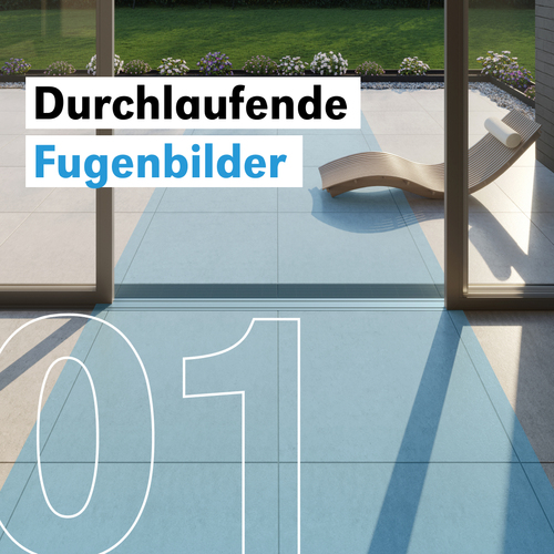 Gutjahr - Durchlaufende Fugenbilder | © Gutjahr Systemtechnik