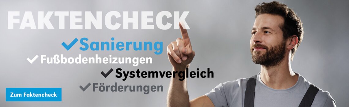 Gutjahr Faktencheck Fußbodenheizung | © Gutjahr Systemtechnik