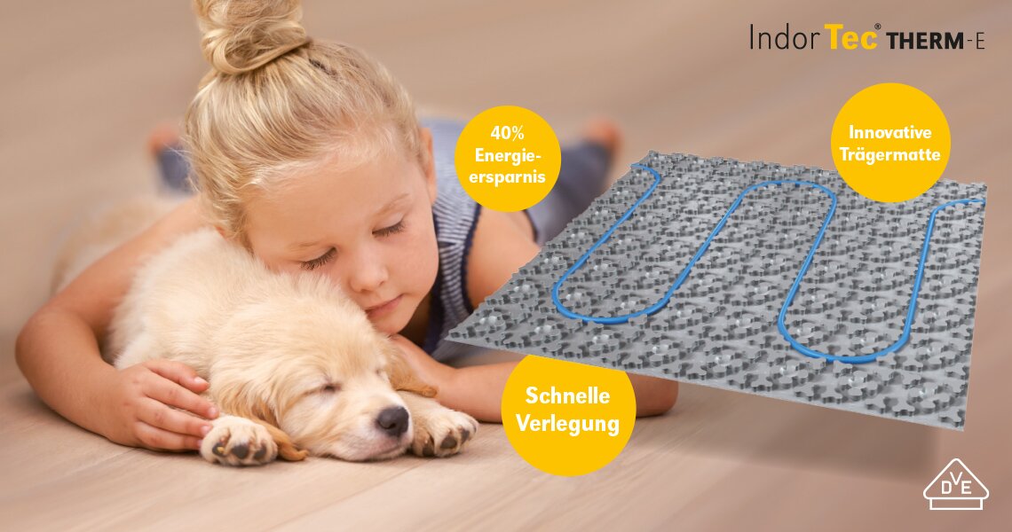 Gutjahr Gutjahr IndorTec THERM-E System mit Kind und Hund | © Gutjahr Systemtechnik