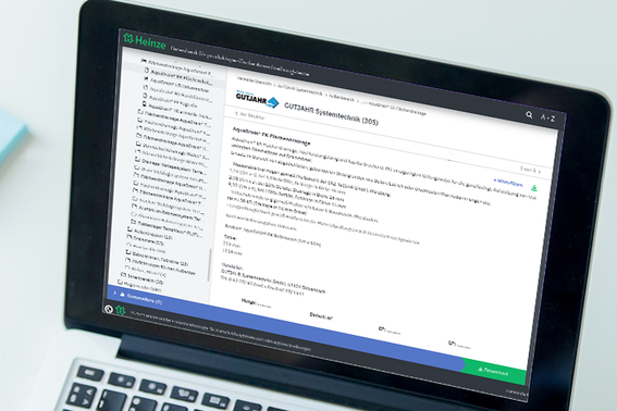 PC mit den Ausschreibungstexten PC mit den Ausschreibungstexten