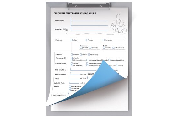 Checkliste Gutjahr Konfigurator | © Gutjahr Systemtechnik Checkliste Gutjahr Konfigurator | © Gutjahr Systemtechnik