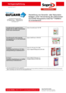 Aufbauempfehlung IndorTec THERM-E Sopro Keramik und Naturstein