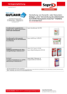 Aufbauempfehlung IndorTec THERM-E Sopro Keramik und Naturstein