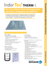 Verlegeanleitung IndorTec THERM-E Keramik und Naturstein