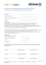 Protokoll Dichtheitsprüfung IndorTec THERM-W