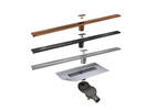 IndorTec FLEXDRAIN-ID Duschrinne mit 3 Einlegern IndorTec FLEXDRAIN-ID Duschrinne mit 3 Einlegern