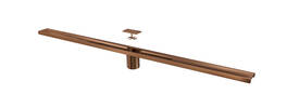 IndorTec FLEXDRAIN-ID Duschrinne mit bronze Einleger IndorTec FLEXDRAIN-ID Duschrinne mit bronze Einleger